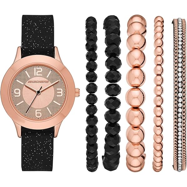 Amazon.com: Skechers Women's Quartz Three-Hand Watch